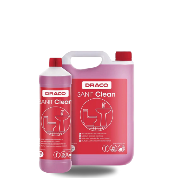 Rūgštinis - sanitarinis ploviklis Draco Sanit Clean 5L