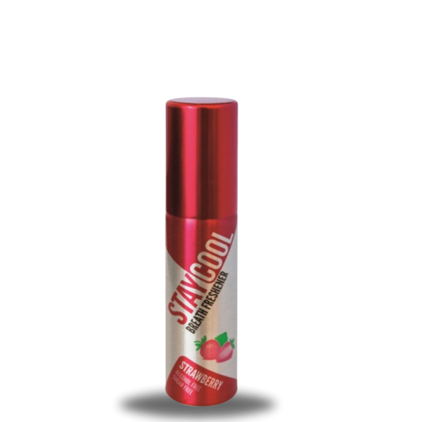 STAY COOL, burnos gaiviklis, braškių skonio, 20 ml