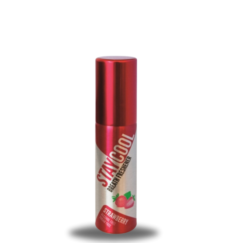 STAY COOL, burnos gaiviklis, braškių skonio, 20 ml