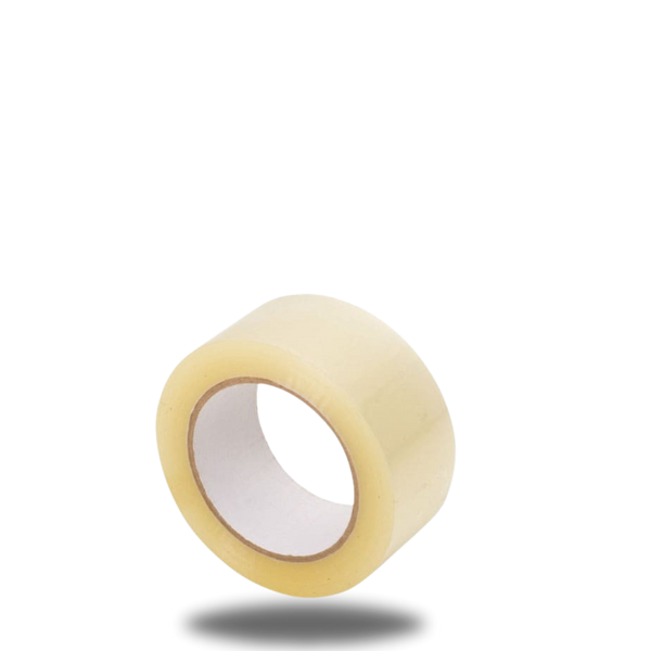 Bespalvė pakavimo juosta su akrilo klijais 48mm x 50m