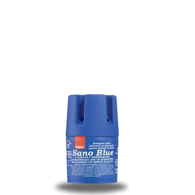Higieninis WC muilas Sano Blue 150g (dedamas tiesiai į bakelį)