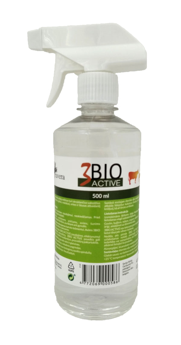 BIO Active vabzdžius atbaidantis repelentas gyvūnams 500ml
