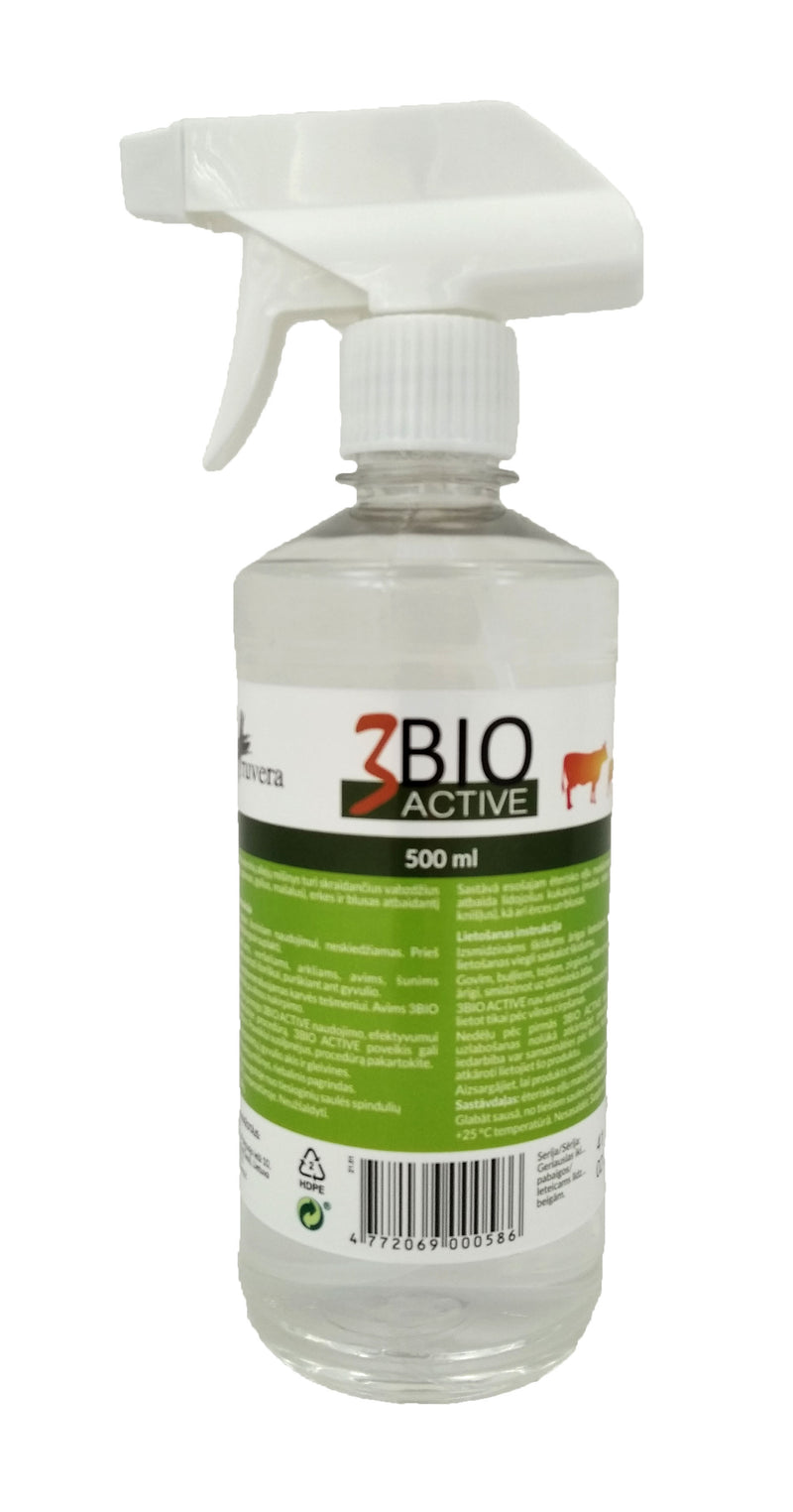 BIO Active vabzdžius atbaidantis repelentas gyvūnams 500ml