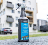 Clinex Glass 1L – profesionalus langų ir stiklo paviršių valiklis.