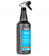 Clinex Glass 1L – profesionalus langų ir stiklo paviršių valiklis.