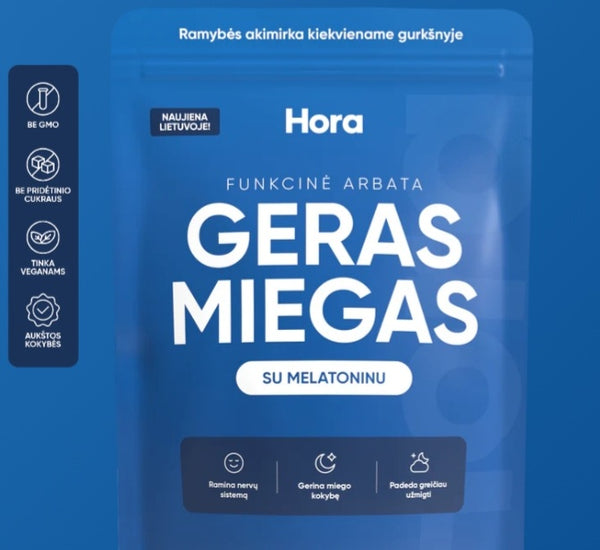 🌙 GERAS MIEGAS – natūralus sprendimas ramiam nakties poilsiui

Nebemiegok su nerimu. „Geras Miegas“ – atsakingai subalansuotas žolelių mišinys su melatoninu, kuris ramina nervų sistemą, padeda greičiau užmigti ir palaiko gilų, kokybišką miegą visą naktį.